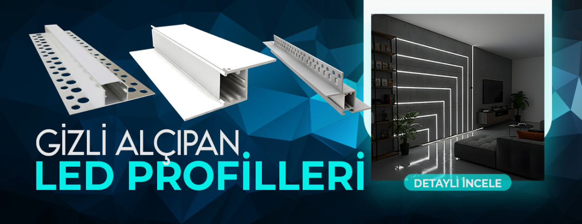 Gizli Alçıpan Led Profilleri