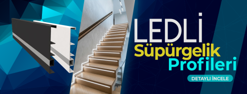 Ledli Süpürgelik Profilleri