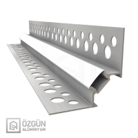 10cm Fayans İç Köşe Led Profili