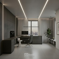 10x15 Ters Tek Kanatlı Trimless Led Profili