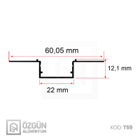 2cm Trimless Led Profili