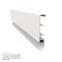 Alüminyum Altı Oval Ledli Süpürgelik Profili