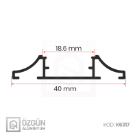 Sıva Üstü Tavan Led Profili
