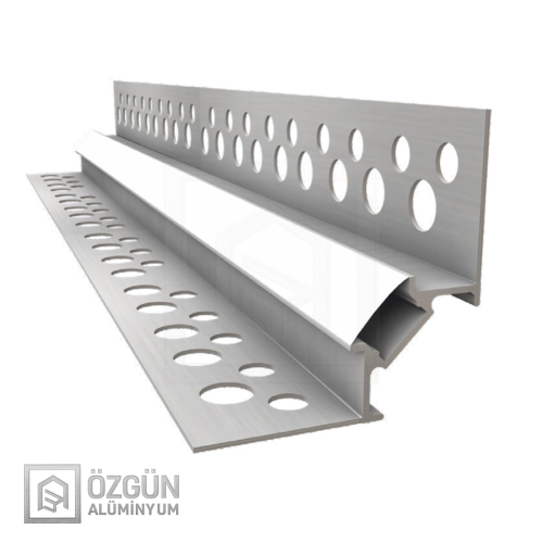 10cm Fayans İç Köşe Led Profili