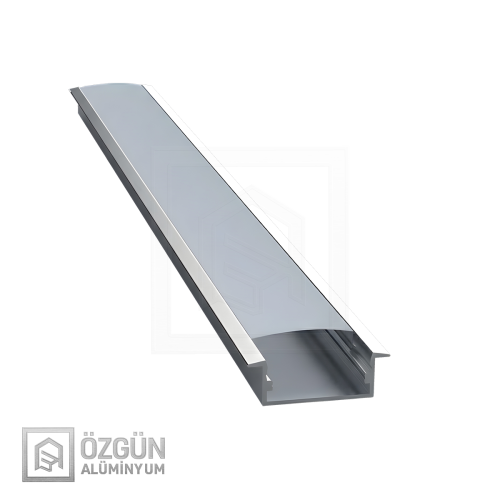 10x23cm Alüminyum Kanatlı Led Profili