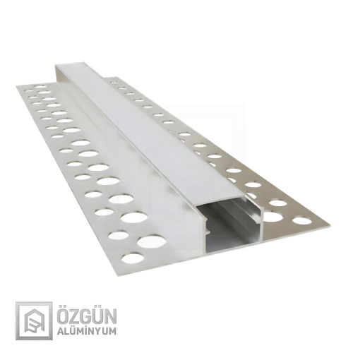 12x18cm Ters Trimless Alçıpan Led Profili