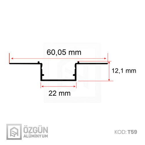 2cm Trimless Led Profili