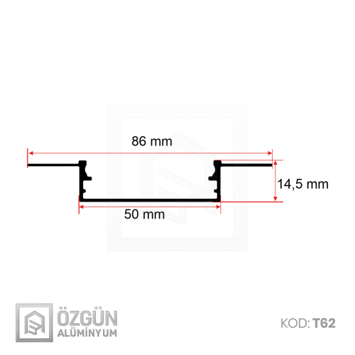 5cm Trimless Led Profili