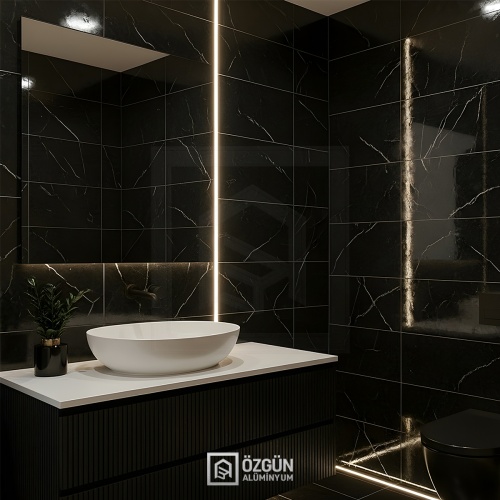 80x50mm Linear Kasa Led Profil