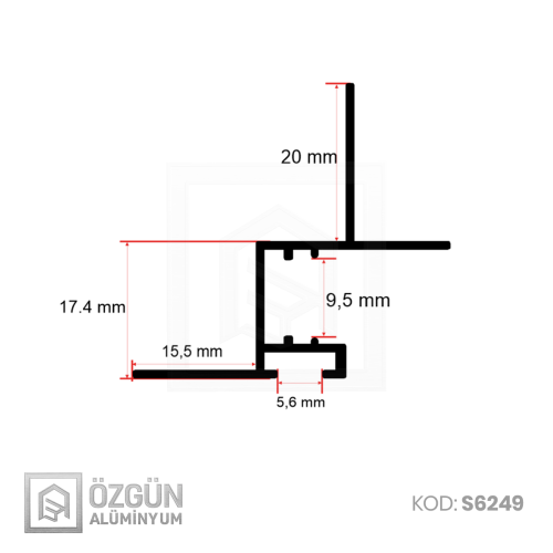 Alçıpan Gizli Led Profili