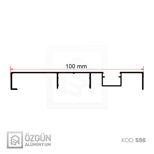 Alüminyum Süpürgelik Led Profili