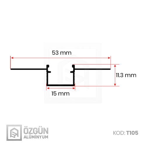 Esnek Trimless Led Profili