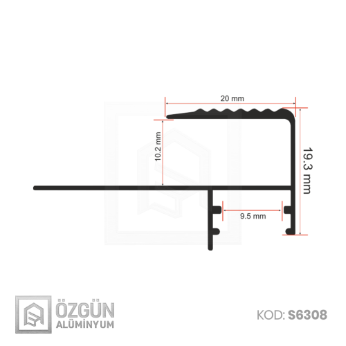Fayans Ledli Basamak Profili