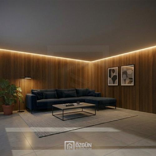 Trimless İç Köşe Led Profili